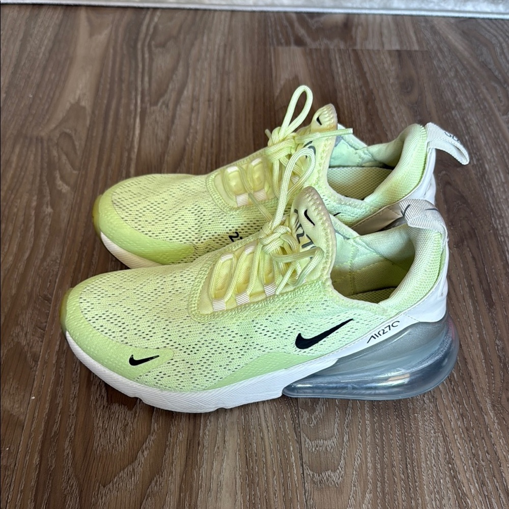 Nike Air Max 270 Yellow Sneakers